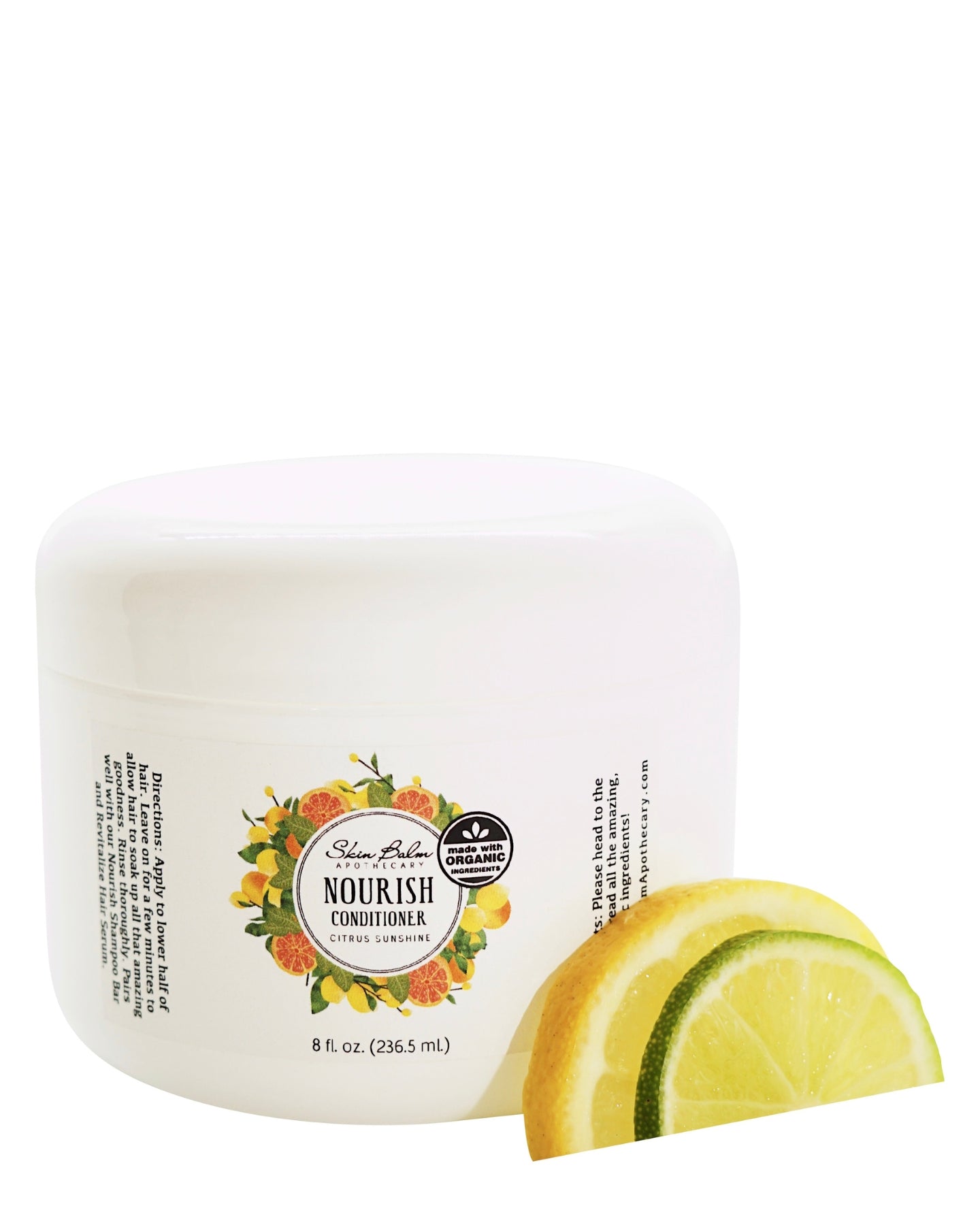 Citrus Sunshine Nourish Conditioner against a white background.